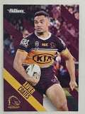 NRL 2021 Traders Base Card #003 Xavier Coates Brisbane Broncos