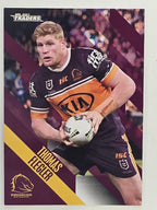 NRL 2021 Traders Base Card #006 Thomas Flegler Brisbane Broncos