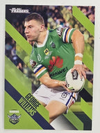 NRL 2021 Traders Base Card #020 George Williams Canberra Raiders
