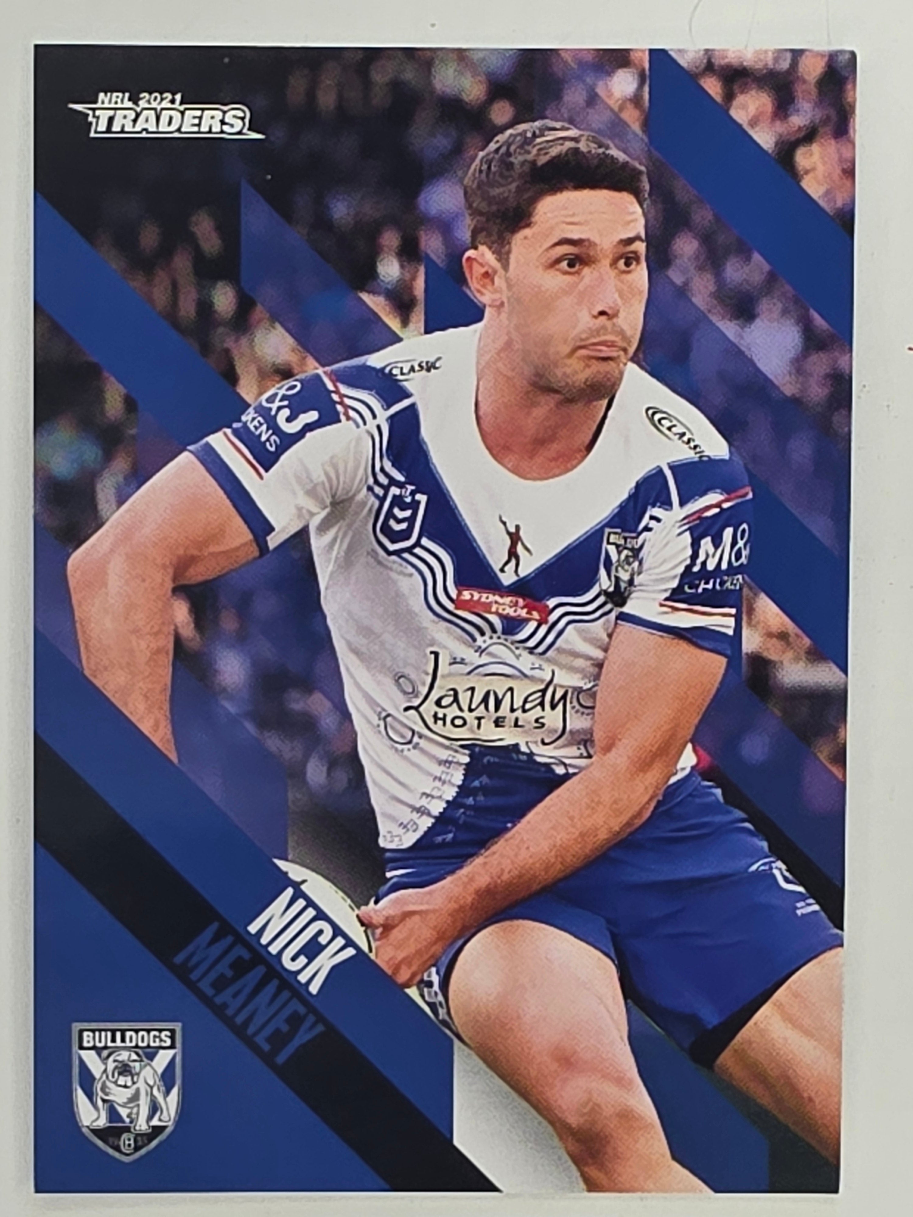 NRL 2021 Traders Base Card #027 Nick Meaney Canterbury Bankstown Bulldogs