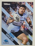 NRL 2021 Traders Base Card #034 Braden Hamlin-Uele Cronulla Sutherland Sharks