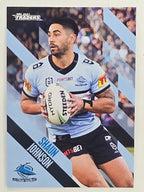 NRL 2021 Traders Base Card #035 Shaun Johnson Cronulla Sutherland Sharks