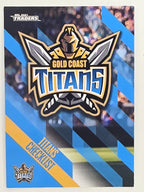 NRL 2021 Traders Base Card #041 Titans Checklist Gold Coast Titans