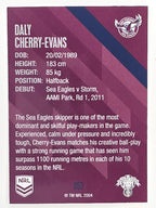 NRL 2021 Traders Base Card #052 Daly Cherry-Evans Manly Warringah Sea Eagles