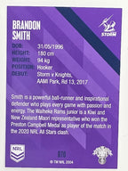 NRL 2021 Traders Base Card #070 Brandon Smith Melbourne Storm