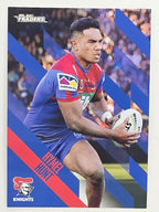 NRL 2021 Traders Base Card #075 Hymel Hunt Newcastle Knights