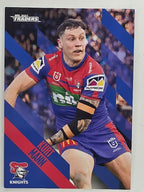 NRL 2021 Traders Base Card #077 Kurt Mann Newcastle Knights