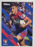 NRL 2021 Traders Base Card #080 Daniel Saifiti Newcastle Knights