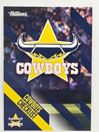 NRL 2021 Traders Base Card #081 Cowboys Checklist North Queensland Cowboys