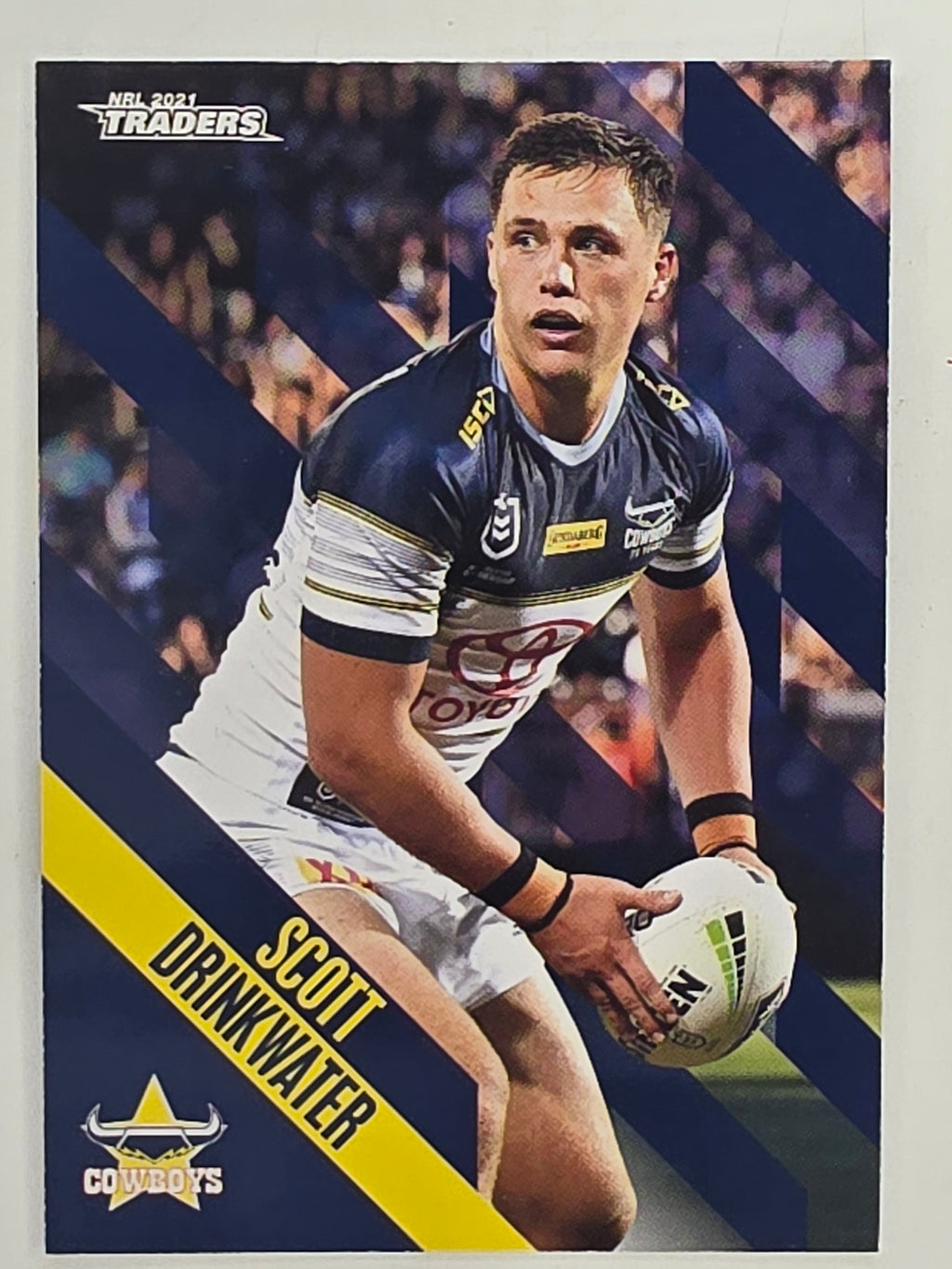 NRL 2021 Traders Base Card #082 Scott Drinkwater North Queensland Cowboys