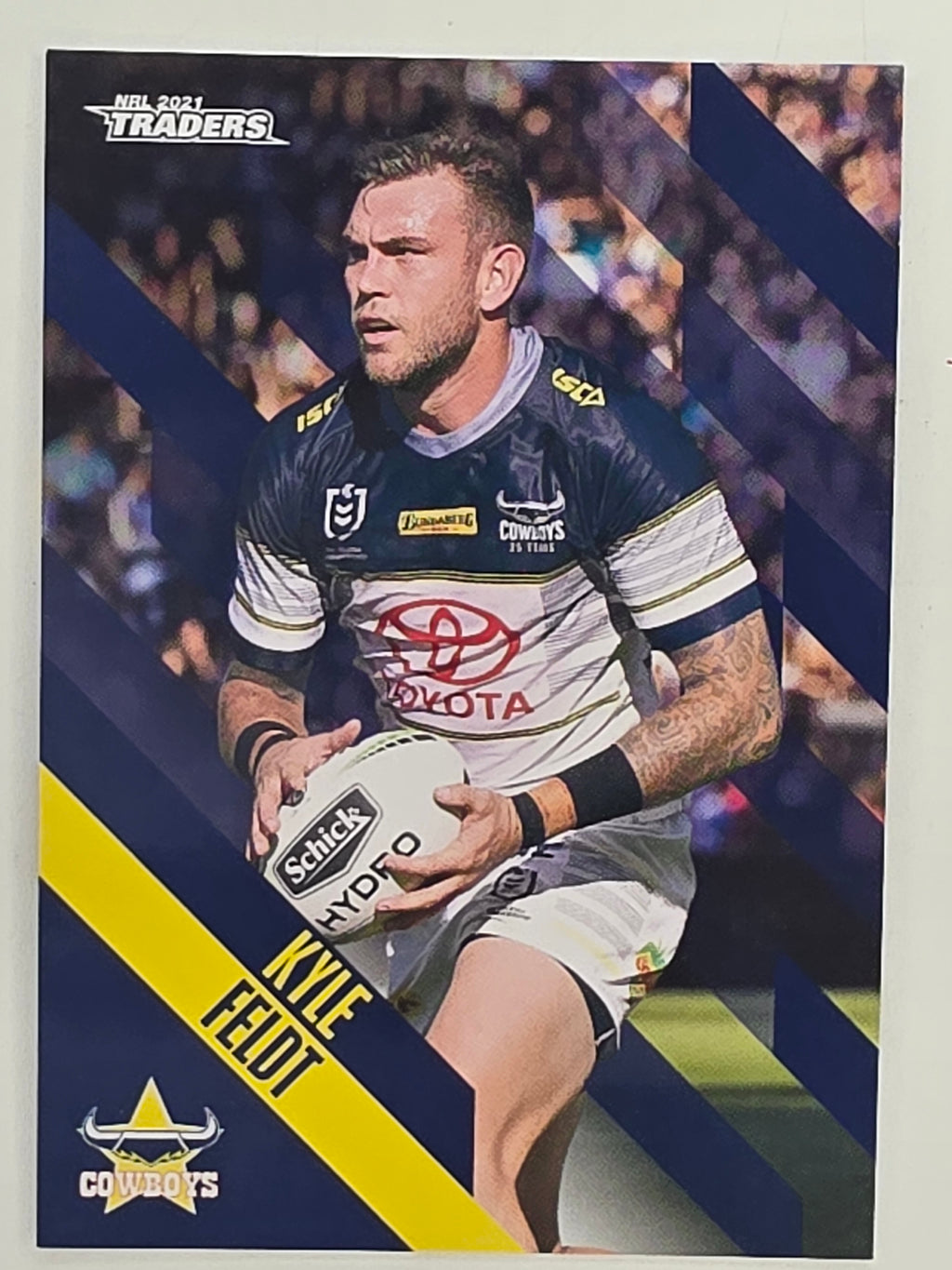 NRL 2021 Traders Base Card #083 Kyle Feldt North Queensland Cowboys