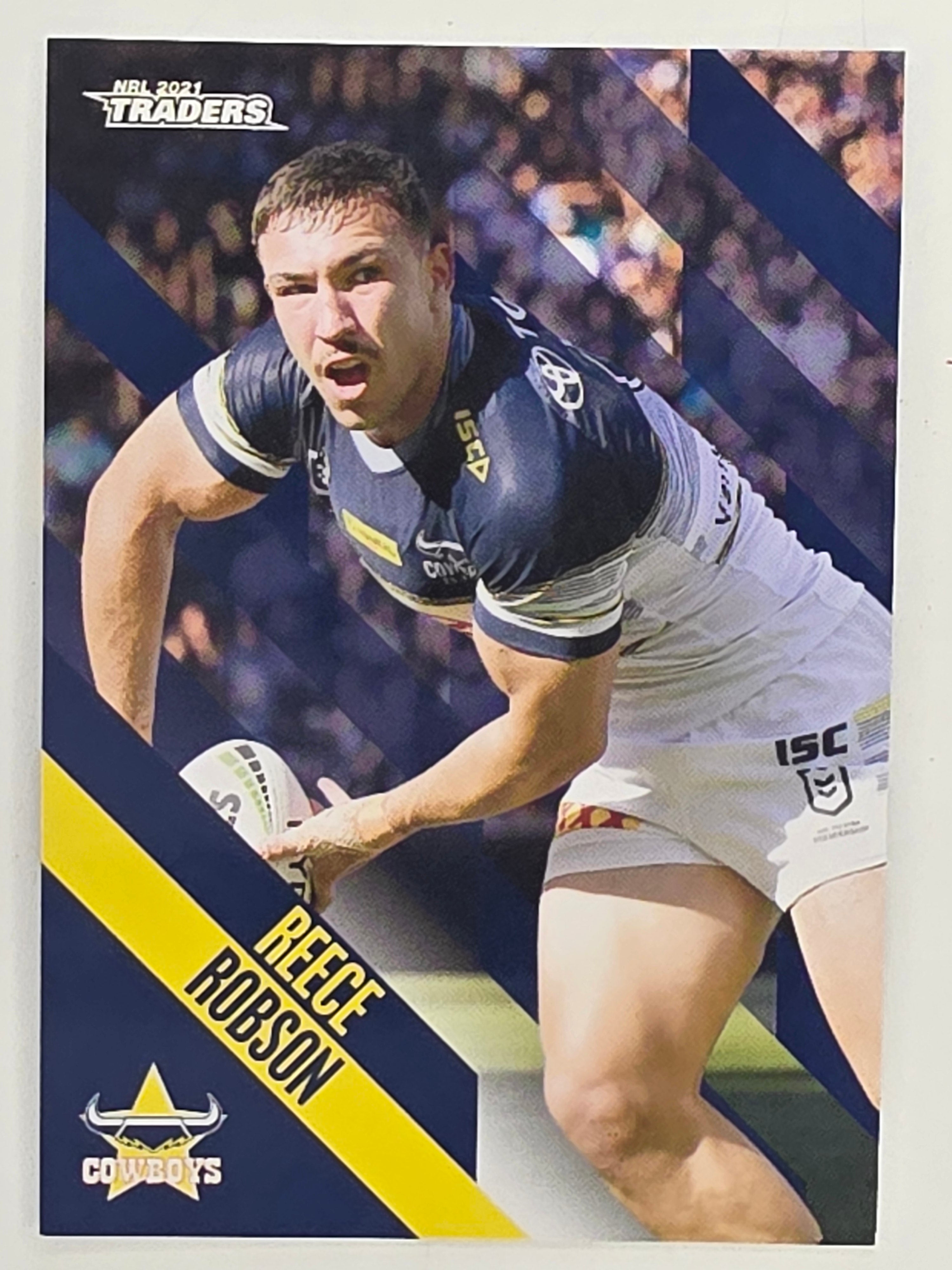 NRL 2021 Traders Base Card #088 Reece Robson North Queensland Cowboys