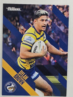 NRL 2021 Traders Base Card #092 Dylan Brown Parramatta Eels
