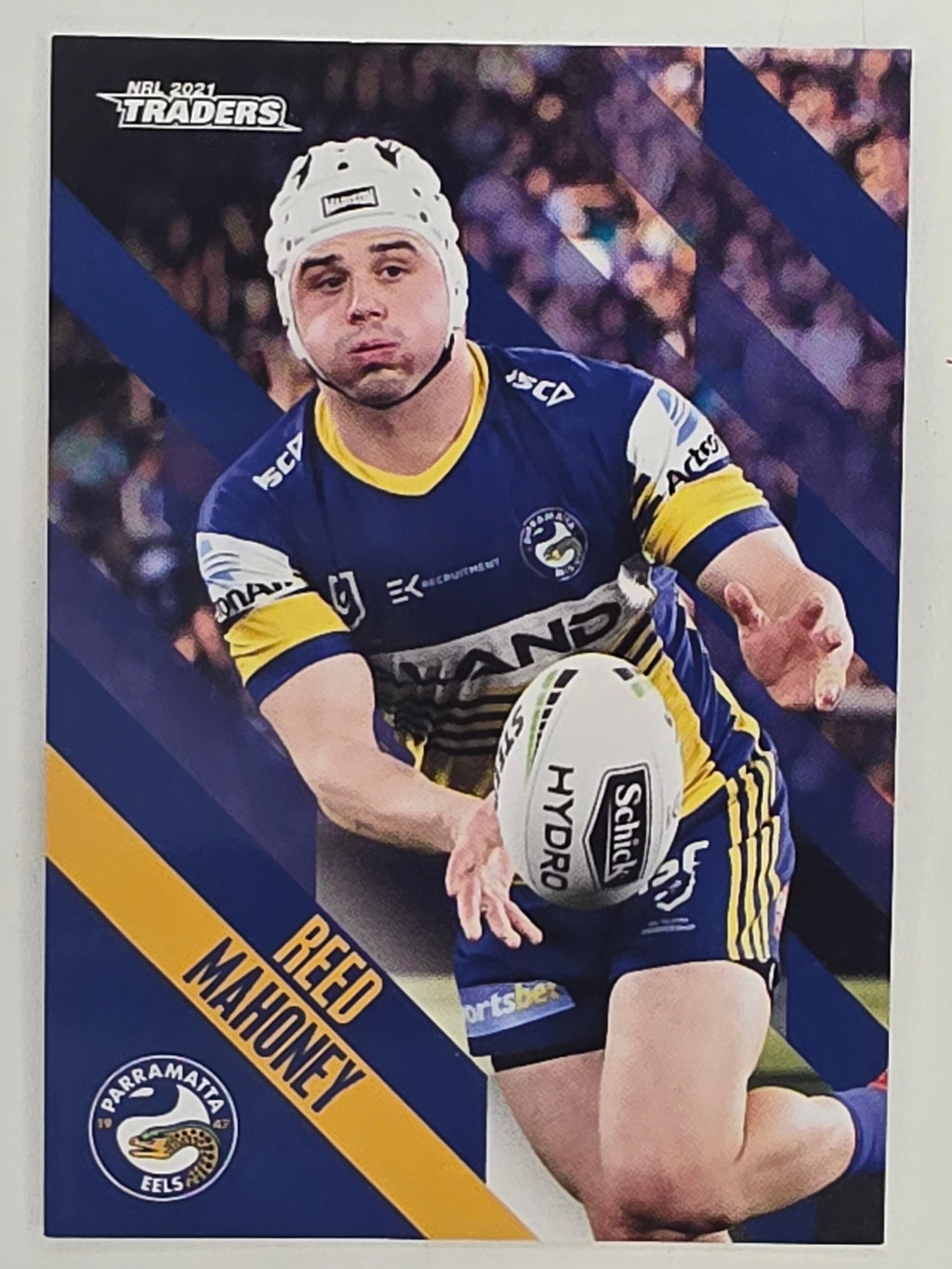 NRL 2021 Traders Base Card #096 Reed Mahoney Parramatta Eels
