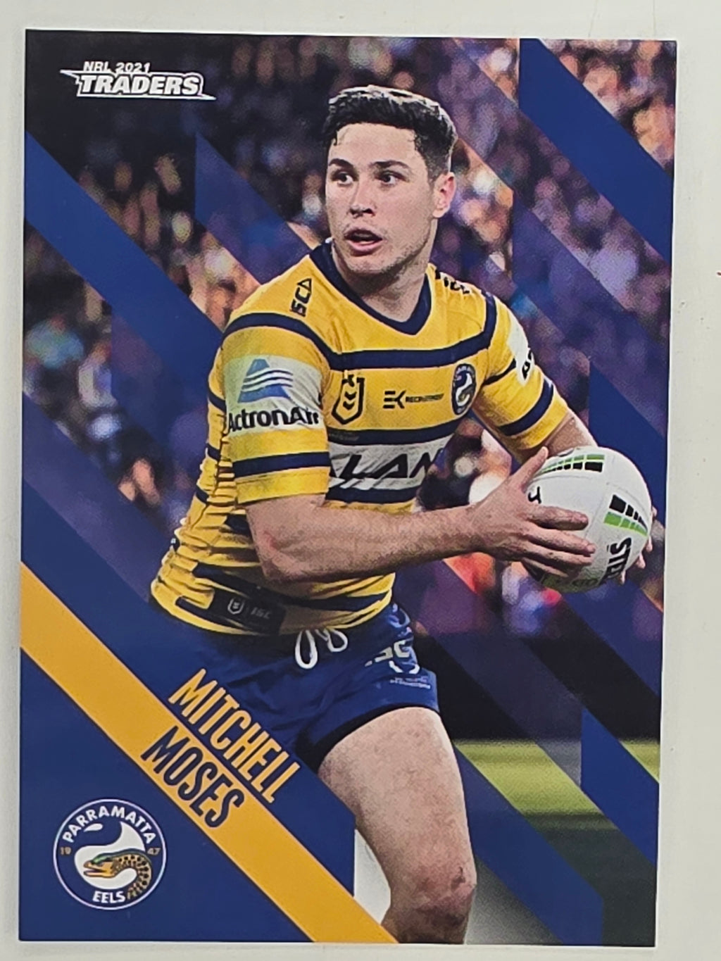 NRL 2021 Traders Base Card #098 Mitchell Moses Parramatta Eels