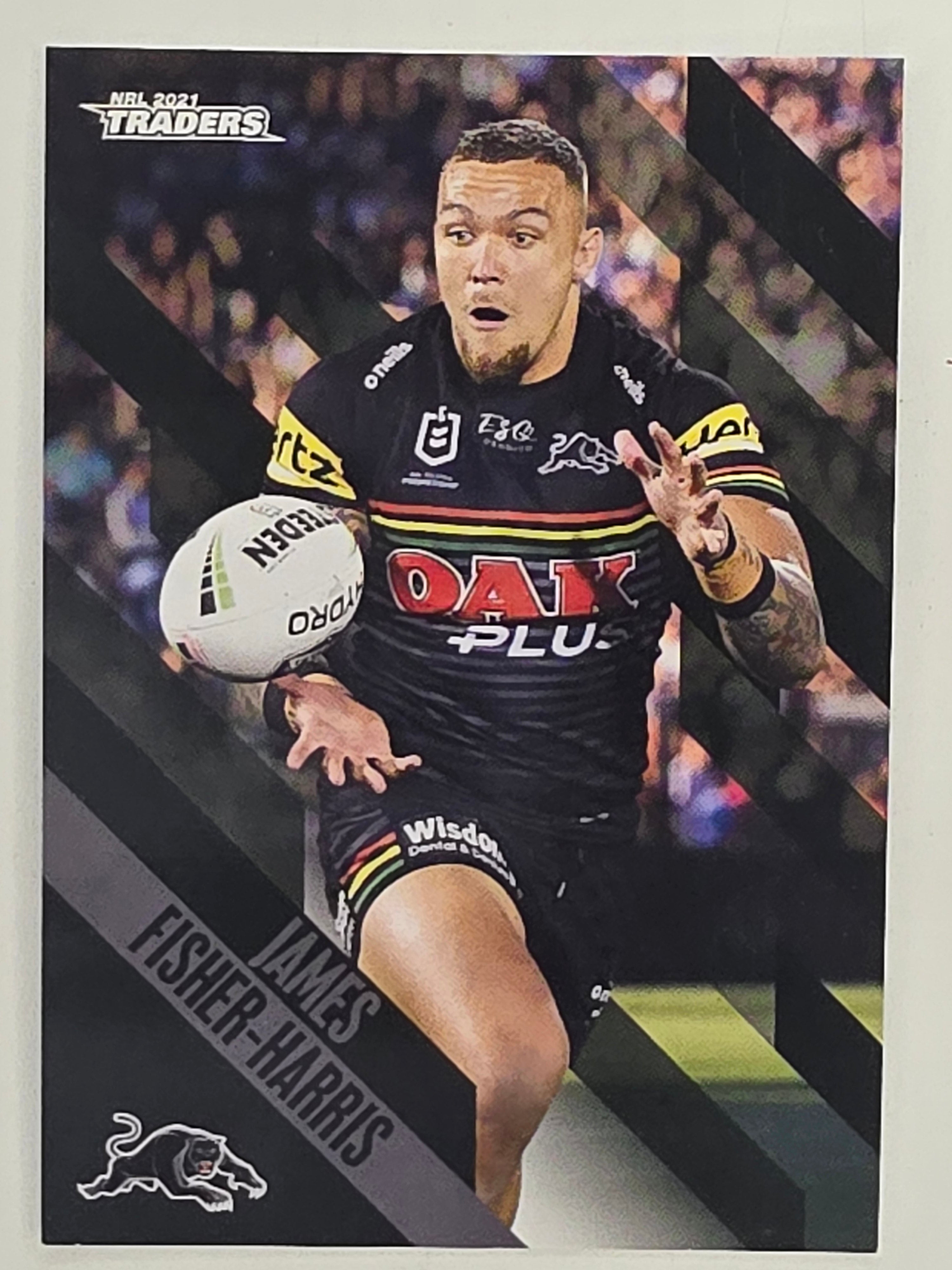 NRL 2021 Traders Base Card #105 James Fisher-Harris Penrith Panthers