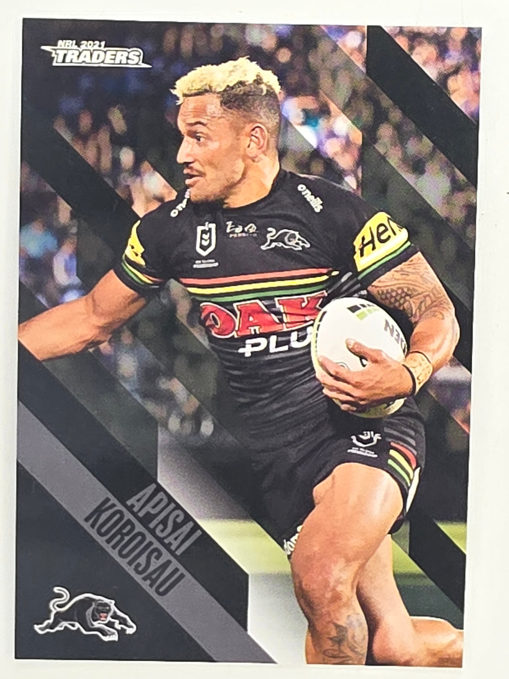 NRL 2021 Traders Base Card #107 Apisai Koroisau Penrith Panthers