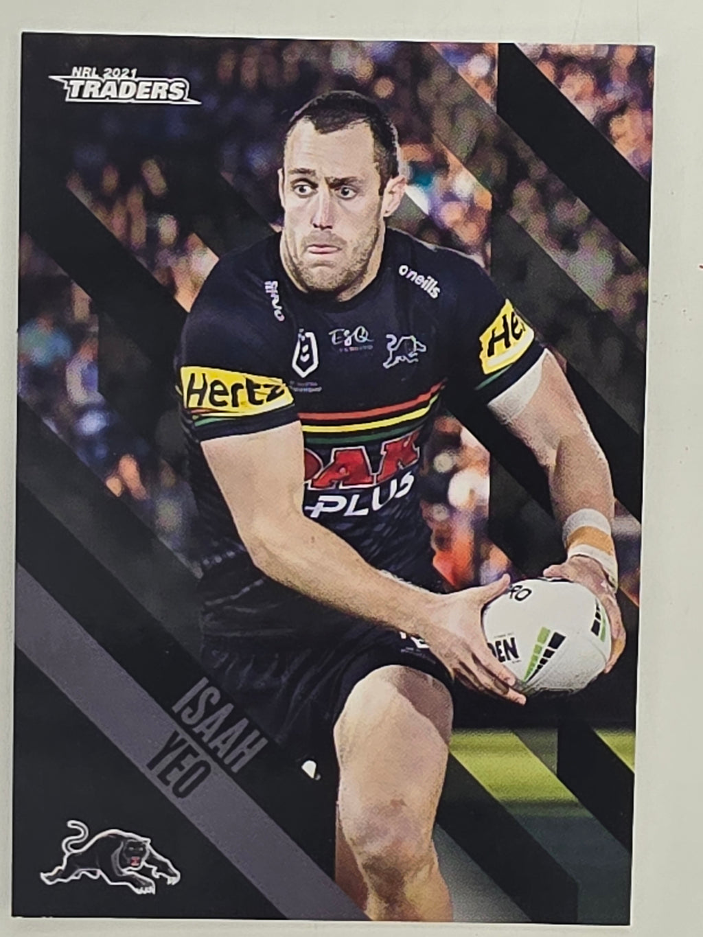 NRL 2021 Traders Base Card #110 Isaah Yeo Penrith Panthers