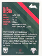 NRL 2021 Traders Base Card #115 Latrell Mitchell South Sydney Rabbitohs
