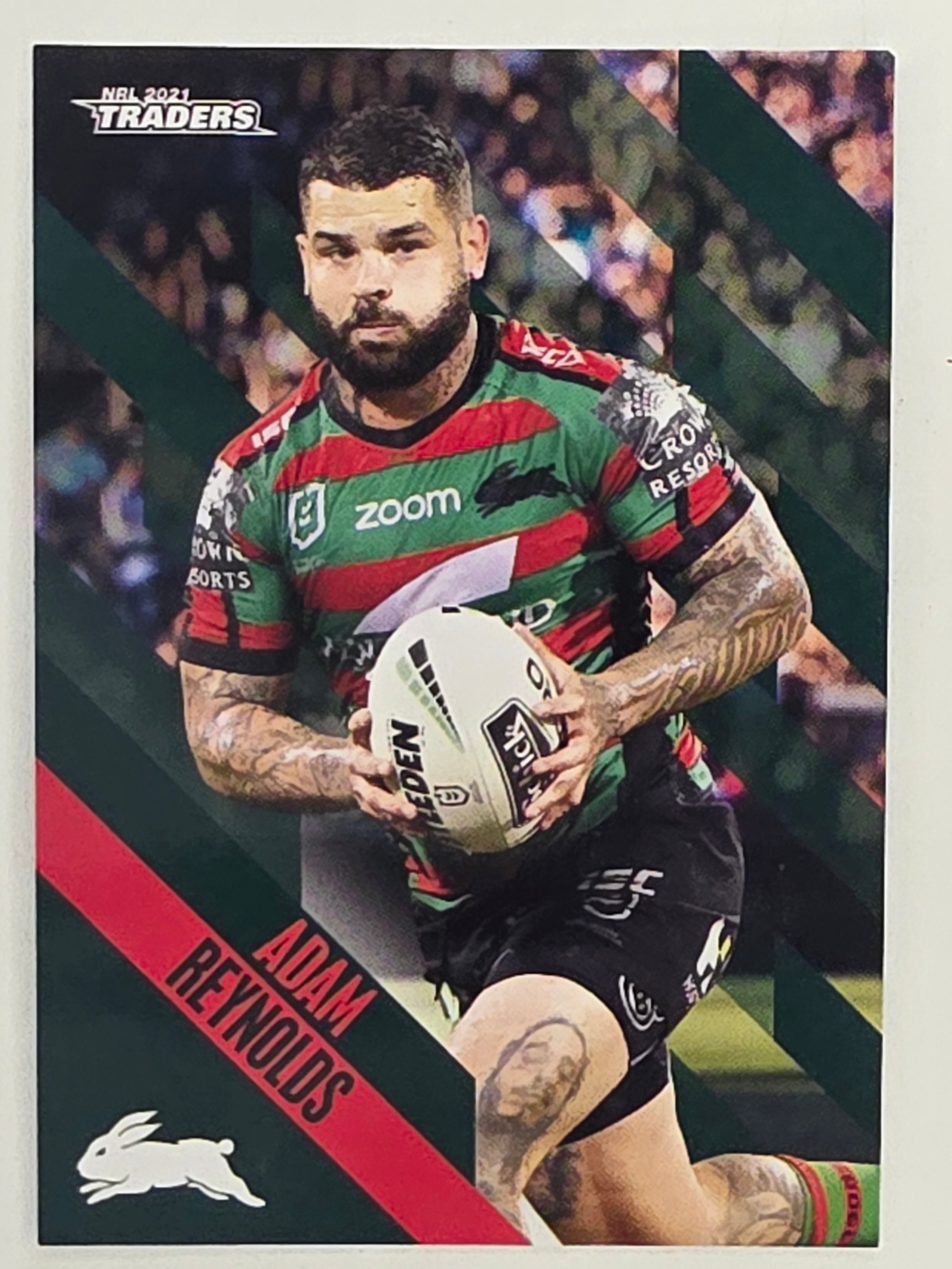NRL 2021 Traders Base Card #117 Adam Reynolds South Sydney Rabbitohs