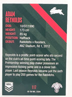 NRL 2021 Traders Base Card #117 Adam Reynolds South Sydney Rabbitohs