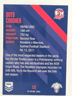 NRL 2021 Traders Base Card #132 Boyd Cordner Sydney Roosters