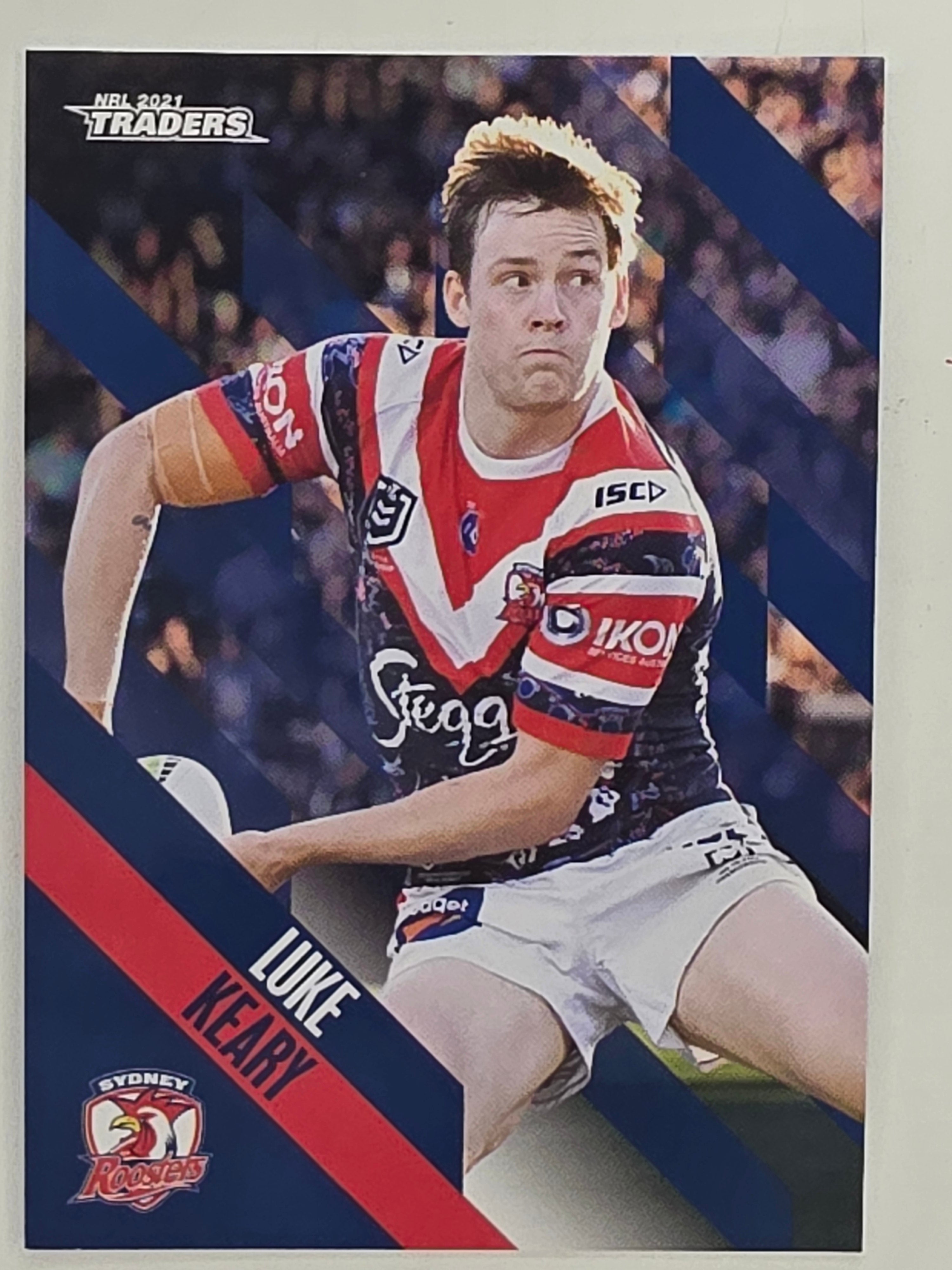 NRL 2021 Traders Base Card #135 Luke Keary Sydney Roosters