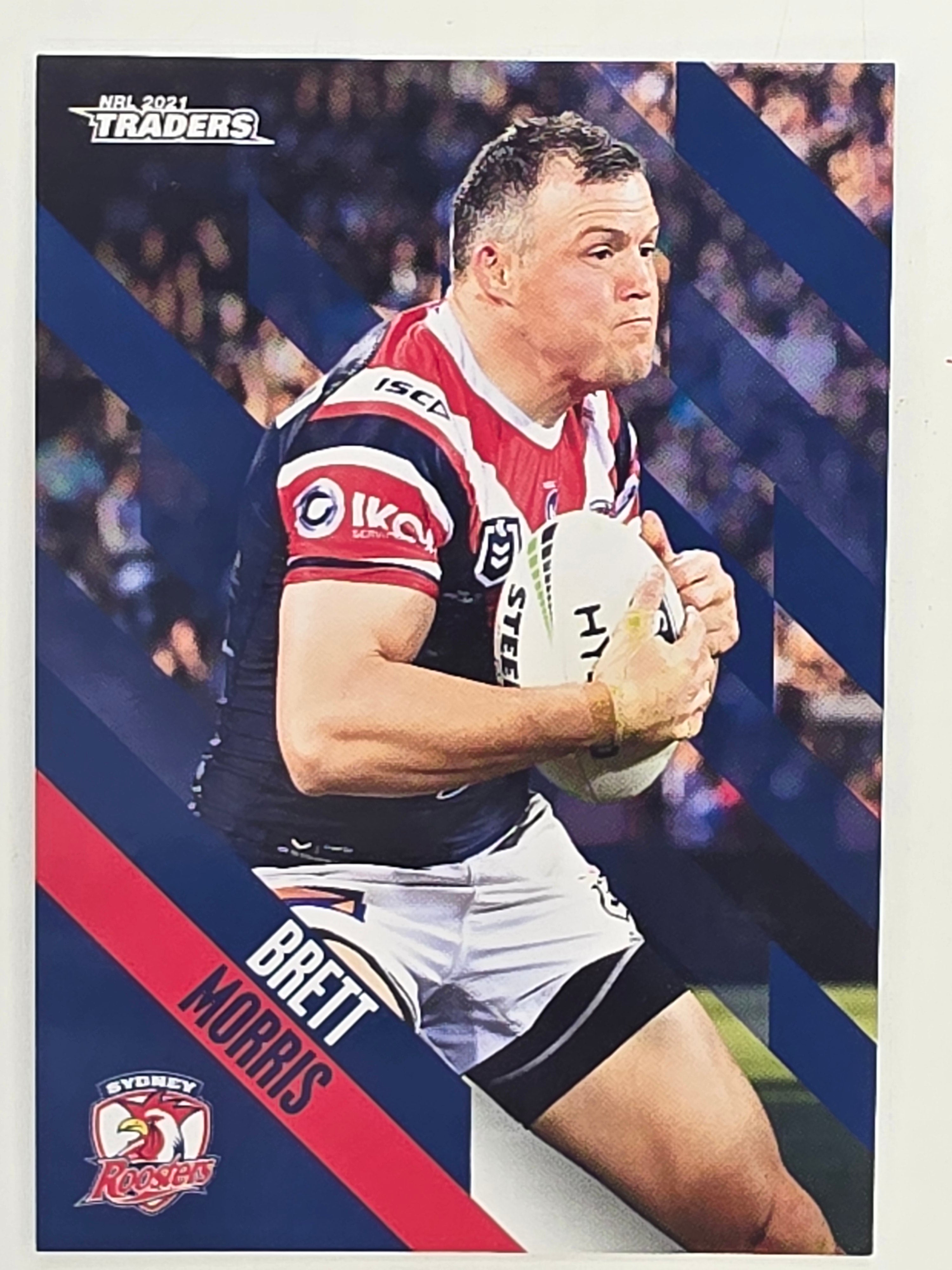 NRL 2021 Traders Base Card #136 Brett Morris Sydney Roosters
