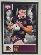 NRL 2022 Elite Base Card #008 Jordan Riki Brisbane Broncos