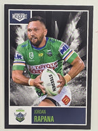 NRL 2022 Elite Base Card #014 Jordan Rapana Canberra Raiders