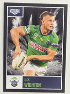 NRL 2022 Elite Base Card #017 Jack Wighton Canberra Raiders