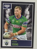 NRL 2022 Elite Base Card #018 Hudson Young Canberra Raiders