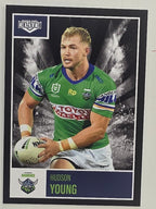 NRL 2022 Elite Base Card #018 Hudson Young Canberra Raiders