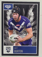 NRL 2022 Elite Base Card #021 Matt Burton Canterbury Bankstown Bulldogs