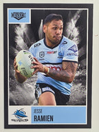 NRL 2022 Elite Base Card #035 Jesse Ramien Cronulla Sutherland Sharks