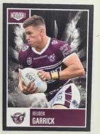 NRL 2022 Elite Base Card #050 Reuben Garrick Manly Warringah Sea Eagles