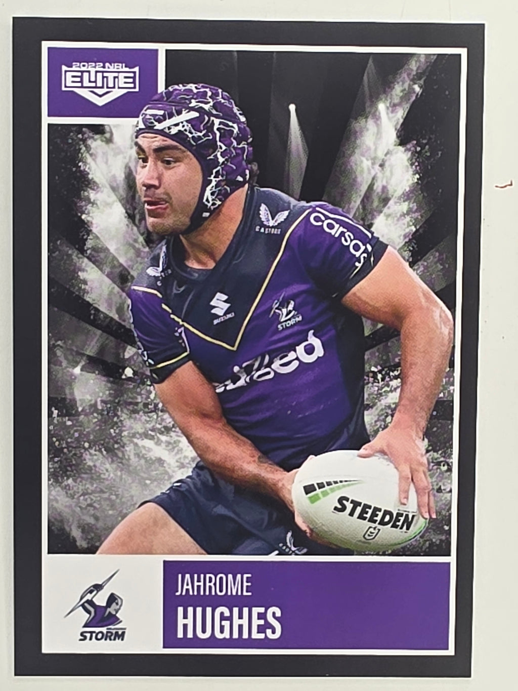 NRL 2022 Elite Base Card #059 Jahrome Hughes Melbourne Storm
