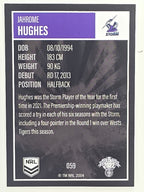 NRL 2022 Elite Base Card #059 Jahrome Hughes Melbourne Storm