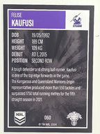 NRL 2022 Elite Base Card #060 Felise Kaufusi Melbourne Storm