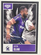 NRL 2022 Elite Base Card #062 Justin Olam Melbourne Storm