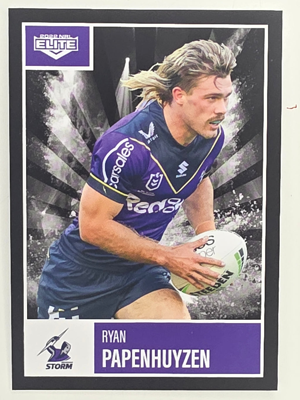 NRL 2022 Elite Base Card #063 Ryan Papenhuyzen Melbourne Storm