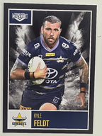NRL 2022 Elite Base Card #075 Kyle Feldt North Queensland Cowboys