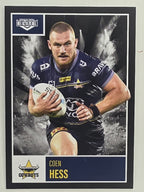 NRL 2022 Elite Base Card #076 Coen Hess North Queensland Cowboys