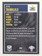 NRL 2022 Elite Base Card #080 Jason Taumalolo North Queensland Cowboys