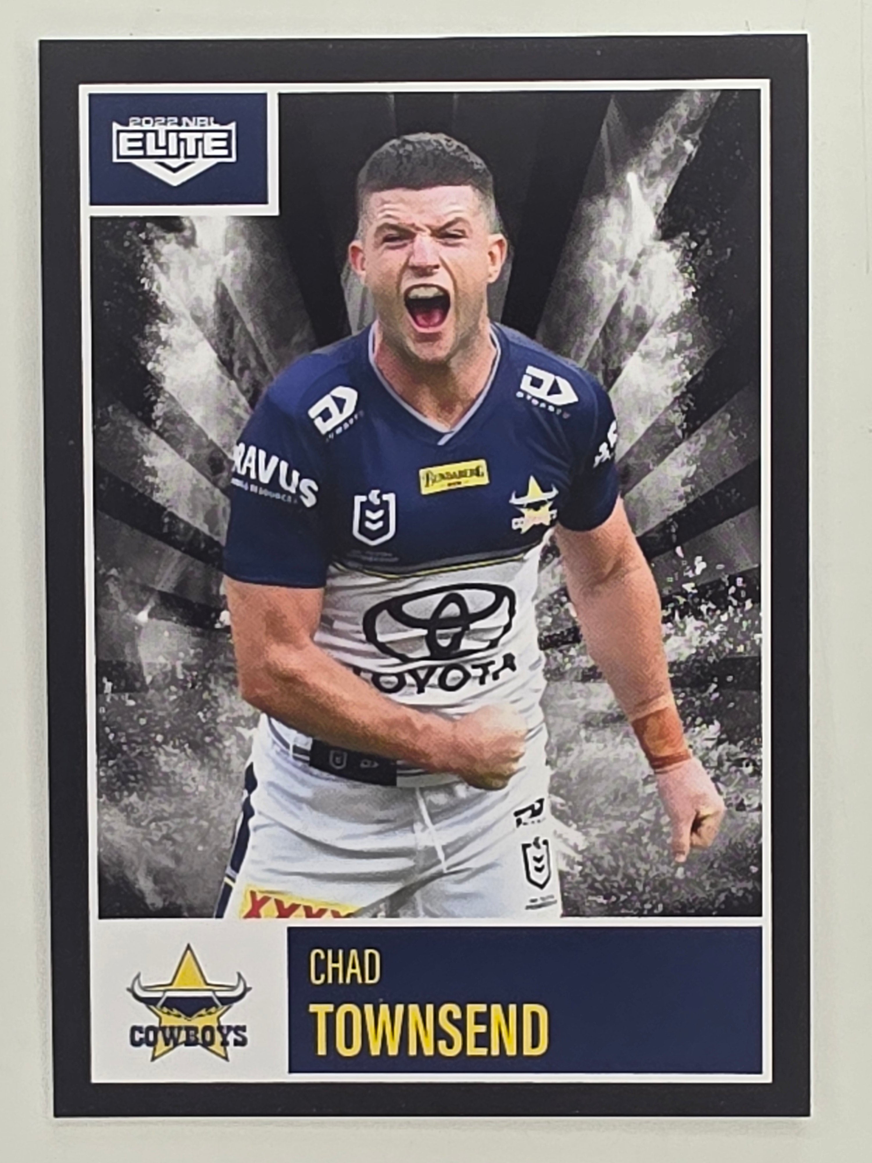NRL 2022 Elite Base Card #081 Chad Townsend North Queensland Cowboys