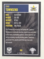 NRL 2022 Elite Base Card #081 Chad Townsend North Queensland Cowboys