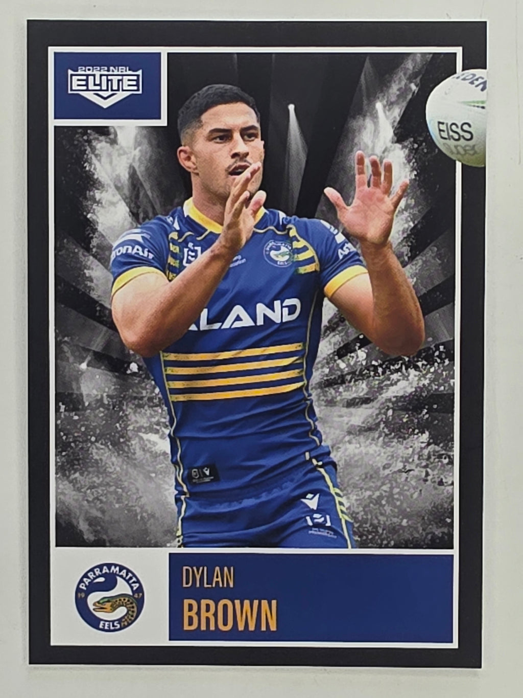 NRL 2022 Elite Base Card #083 Dylan Brown Parramatta Eels