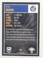 NRL 2022 Elite Base Card #083 Dylan Brown Parramatta Eels