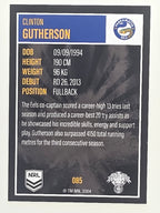 NRL 2022 Elite Base Card #085 Clinton Gutherson Parramatta Eels