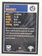 NRL 2022 Elite Base Card #087 Reed Mahoney Parramatta Eels